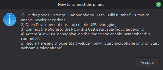 How to connect the phone